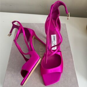 Jimmy Choo Fuchsia Heels